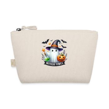 Halloween Partner Look Witchy Vibes Design - Organic Pouch - nature - Front