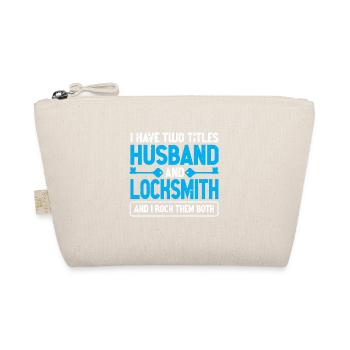Locksmith Lockpicking Lockpicker - Organic Pouch - nature - Front
