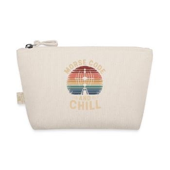 Amateurfunker Ham Radio Morse Code And Chill - Bio-Täschchen - Natur - Vorne