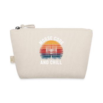 Morse Code And Chill Amateuer Radio Operater Ham - Bio-Täschchen - Natur - Vorne