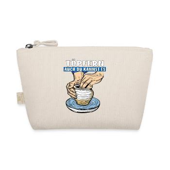 POTTERY, YOU CAN DO IT TOO - Organic Pouch - nature - Front
