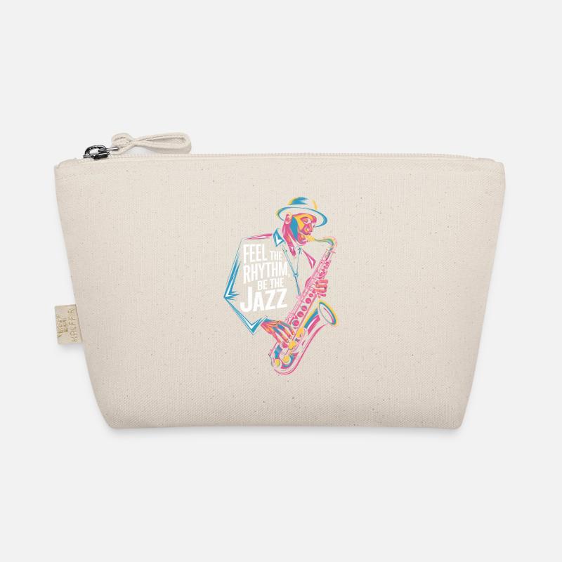 Fühle Den Rhythmus, Sei Der Jazz Bio-Täschchen