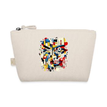 Frauen Girl Power Design Kunst Weiblicher Feminismus Symbol - Bio-Täschchen - Natur - Vorne