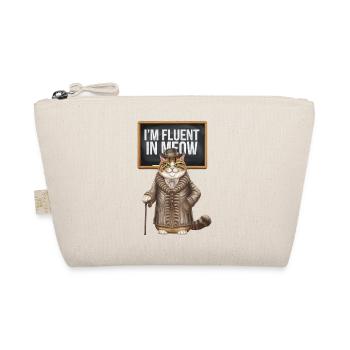 Je parle couramment l’humour du chat Miaou Fancy - Trousse biologique - nature - Devant