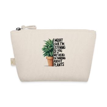 Head by the plants, heart in the garden - Organic Pouch - nature - Front