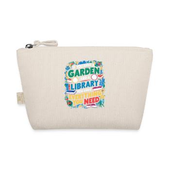 Le jardin et les livres, le vrai bonheur - Trousse biologique - nature - Devant