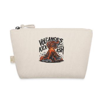 Volcano – Ash, Lava and Fire - Organic Pouch - nature - Front