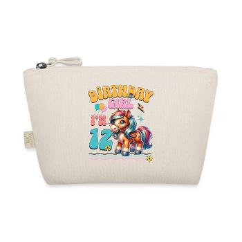 12e anniversaire fille équitation - Trousse biologique - nature - Devant