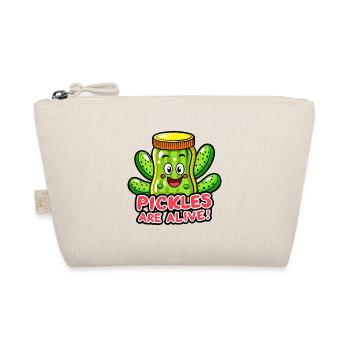 PICKLES ARE ALIVE - Organic Pouch - nature - Front
