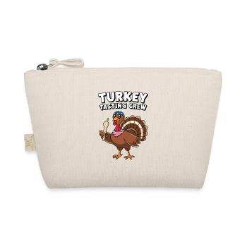 Lustiger Thanksgiving Truthahn - Bio-Täschchen - Natur - Vorne