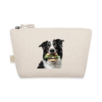 Border Collie - Bio-Täschchen - Natur - Vorne