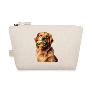 Golden Retriever - Bio-Täschchen - Natur - Vorne