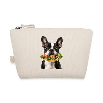 Boston Terrier - Organic Pouch - nature - Front