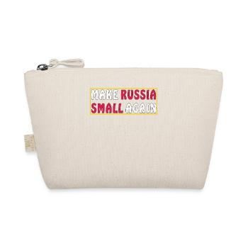 MAKE RUSSIA SMALL AGAIN - Organic Pouch - nature - Front