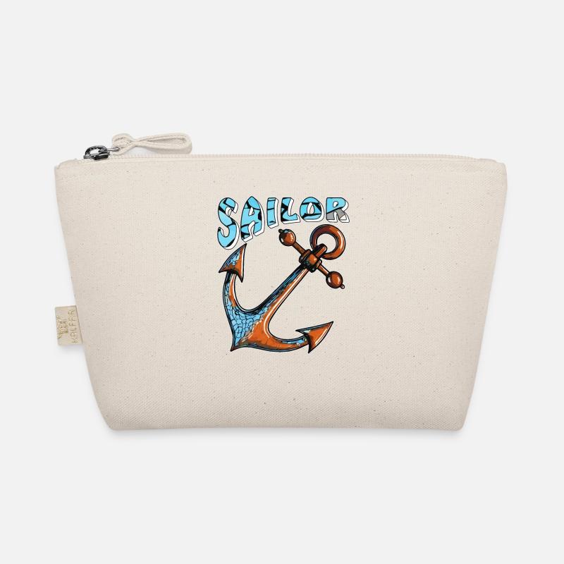 SHIP ANCHOR SAILOR Organic Pouch