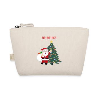 HO HO HO Noël - Trousse biologique - nature - Devant