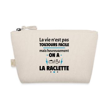 La vie n'est pas toujours facile, raclette - Trousse biologique - nature - Devant