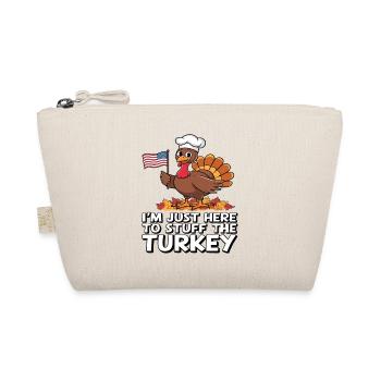 Dinde drôle de Thanksgiving - Trousse biologique - nature - Devant