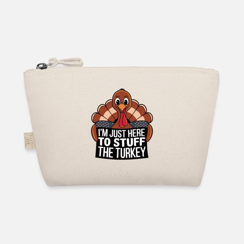 Lustiger Thanksgiving Truthahn Bio-Täschchen