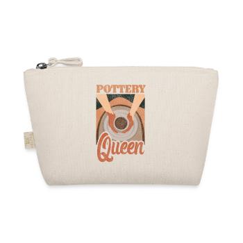 Pottery Ceramics Artist Queen - Organic Pouch - nature - Front