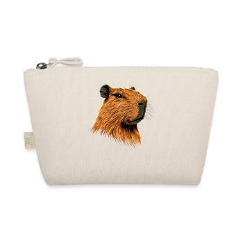 Capybara Be Capy Capybara Funny Capybara - Organic Pouch - nature - Front
