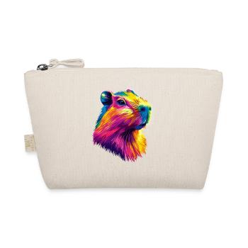 Capybara Be Capy Capybara Funny Capybara - Organic Pouch - nature - Front