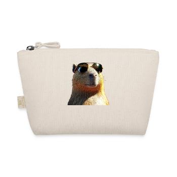 Capybara Be Capy Capybara Funny Capybara - Organic Pouch - nature - Front
