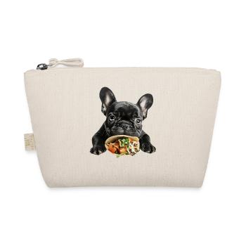 French Bulldog - Organic Pouch - nature - Front