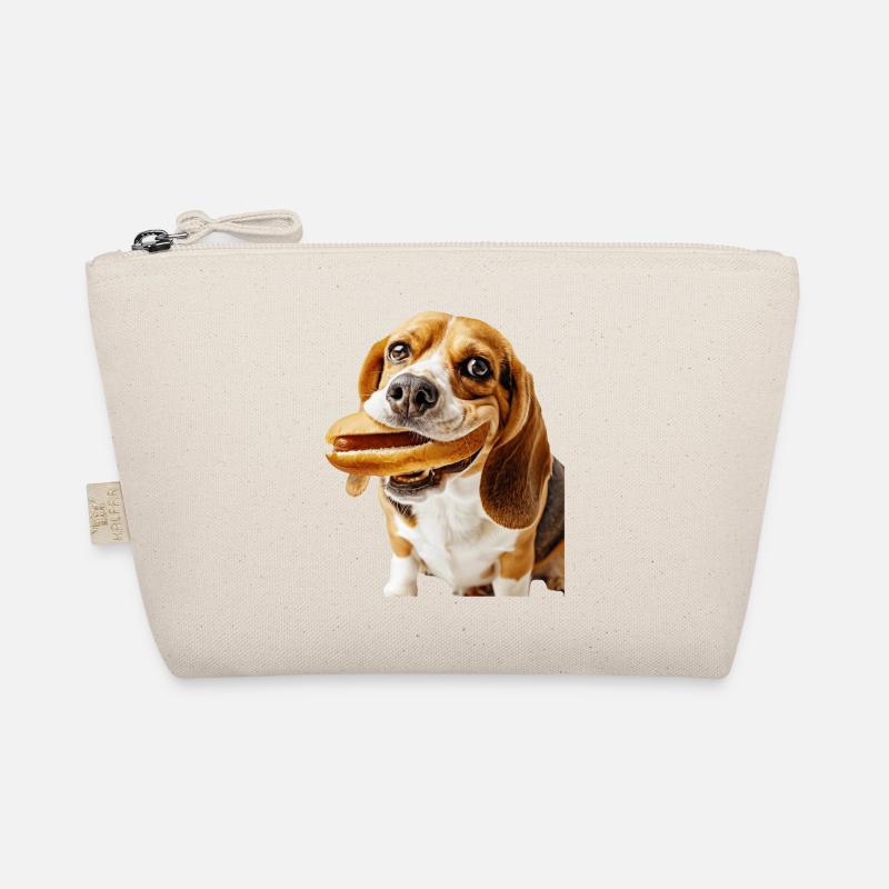 Beagle - Bio-Täschchen - Natur