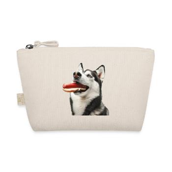 Sibirischer Husky - Bio-Täschchen - Natur - Vorne