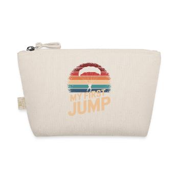 My First Jump Skydiving Adventure - Organic Pouch - nature - Front