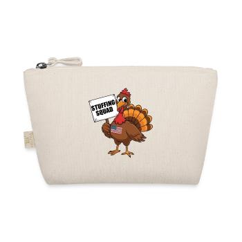 Lustiger Thanksgiving Truthahn - Bio-Täschchen - Natur - Vorne