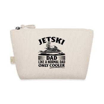 Jetski Dad like a normal Dad just cooler - Jetski - Organic Pouch - nature - Front
