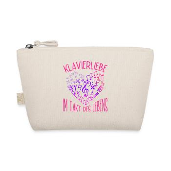 Piano Pianist Piano Love Piano - Organic Pouch - nature - Front
