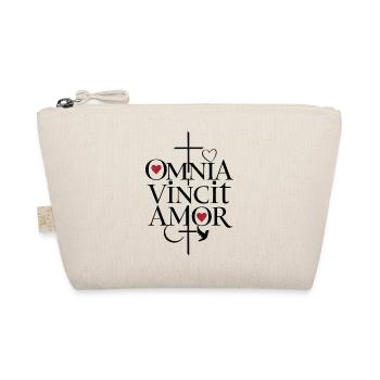 Omnia Vincit Amor L’amour conquiert tout latin Citation - Trousse biologique - nature - Devant