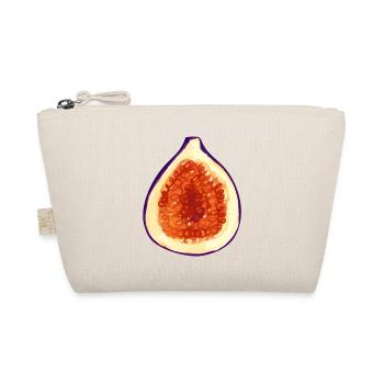 Feigen Kostüm Karneval Fasching Outfit Obst Feige - Bio-Täschchen - Natur - Vorne