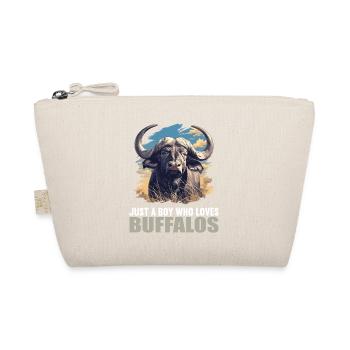 Buffalos Buffalo Büffel - Bio-Täschchen - Natur - Vorne