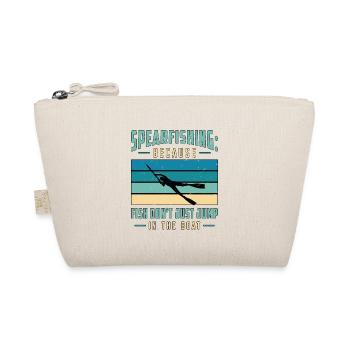 Spearfishing Because Fish Don't Just Snorkeling - Bio-Täschchen - Natur - Vorne