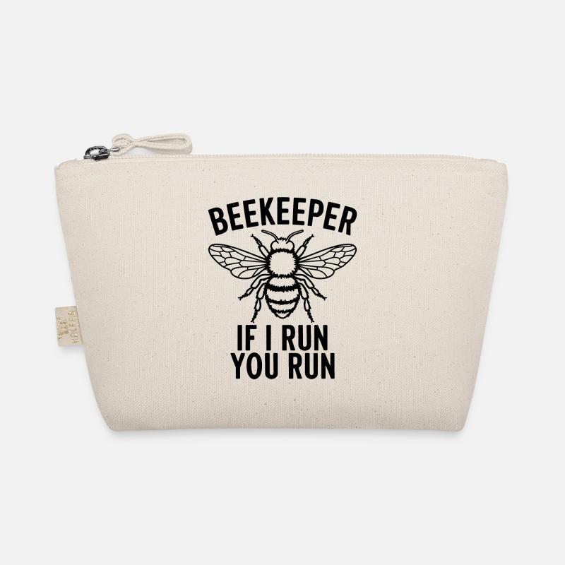Beekeeper Saying Beekeeping Bee Funny Beekeeper Gift Organic Pouch
