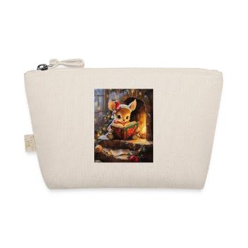 Christmas Elf Women Men Children Christmas - Organic Pouch - nature - Front