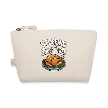 Lustiger Thanksgiving Truthahn - Bio-Täschchen - Natur - Vorne