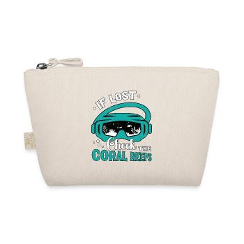 Snorkeling If Lost Check The Coral Reefs Swimmer - Organic Pouch - nature - Front