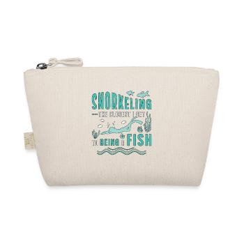 Snorkeling The Closest I Get To Being Scuba Diving - Organic Pouch - nature - Front