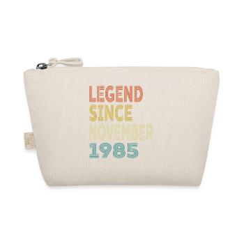 Vintage Legend Since November 1985, 39th birthday - Organic Pouch - nature - Front