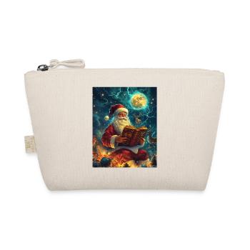 Père Noël Femmes Hommes Enfants Noël - Trousse biologique - nature - Devant