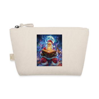 Père Noël Femmes Hommes Enfants Noël - Trousse biologique - nature - Devant