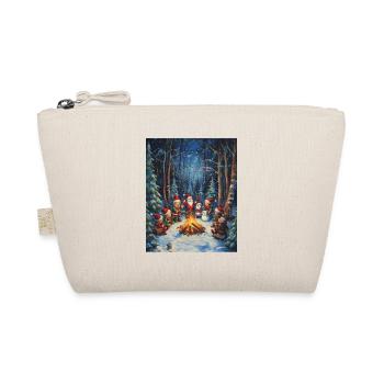 Père Noël Femmes Hommes Enfants Noël - Trousse biologique - nature - Devant