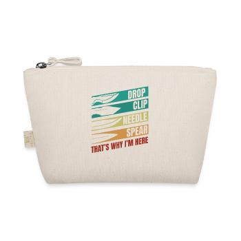 Drop Clip Needle Spear Butcher Knife Lover Knife - Organic Pouch - nature - Front