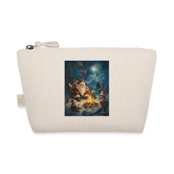 Père Noël Femmes Hommes Enfants Noël - Trousse biologique - nature - Devant