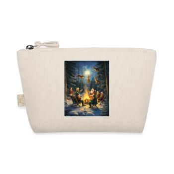 Père Noël Femmes Hommes Enfants Noël - Trousse biologique - nature - Devant